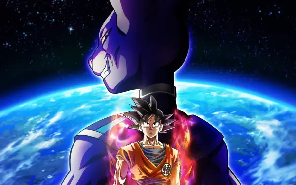 Anime Dragon Ball Dragon Ball Super: BEERUS Goku Beerus (Dragon Ball) HD Desktop Wallpaper | Background Image