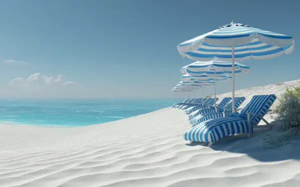 beach summer sand HD Desktop Wallpaper | Background Image