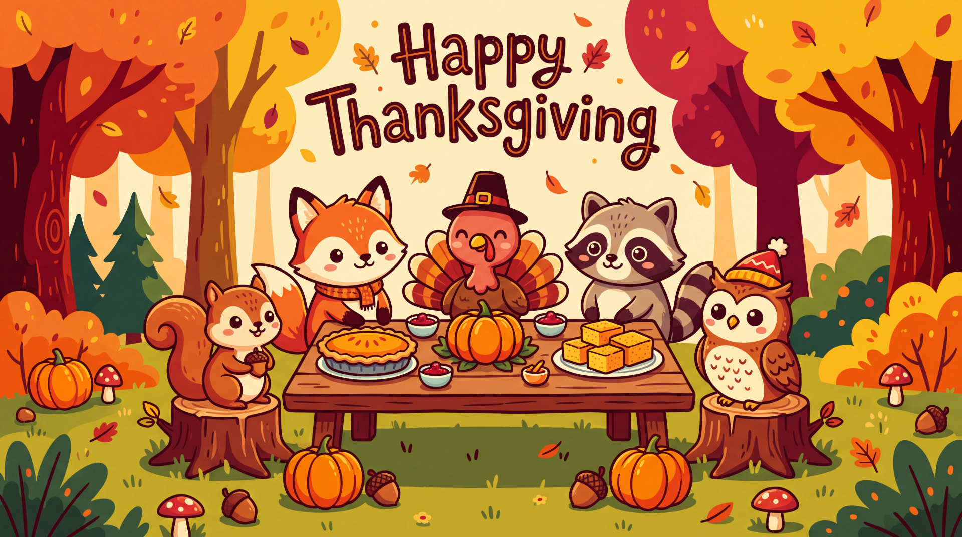 Cute Thanksgiving 4k Wallpapers and Backgrounds