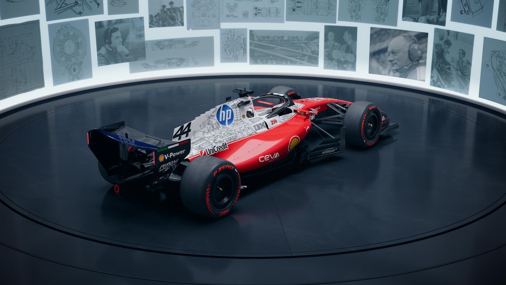 Ferrari SF-26 Formula One race car in a dramatic display, 4K Ultra HD PC desktop wallpaper and background