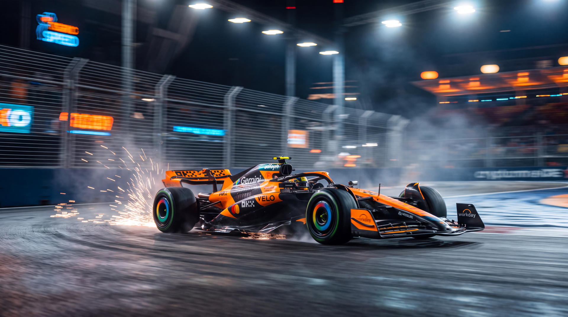 McLaren MCL40 Night Run — 5K Ultra HD F1 Wallpaper | 5504x3072 ...