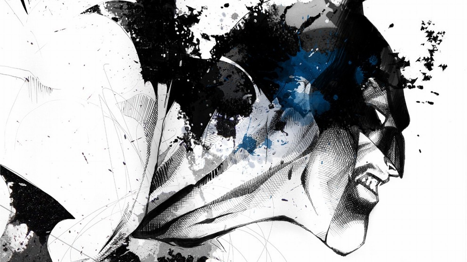 Batman HD Comic Art: Dark Knight in Striking Detail, image size:1920x1079