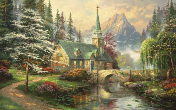 Artistic Building Church HD Wallpaper | Background Image