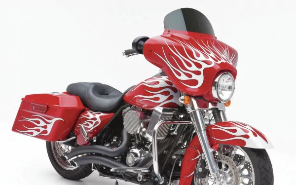 vehicle Harley-Davidson Street Glide HD Desktop Wallpaper | Background Image