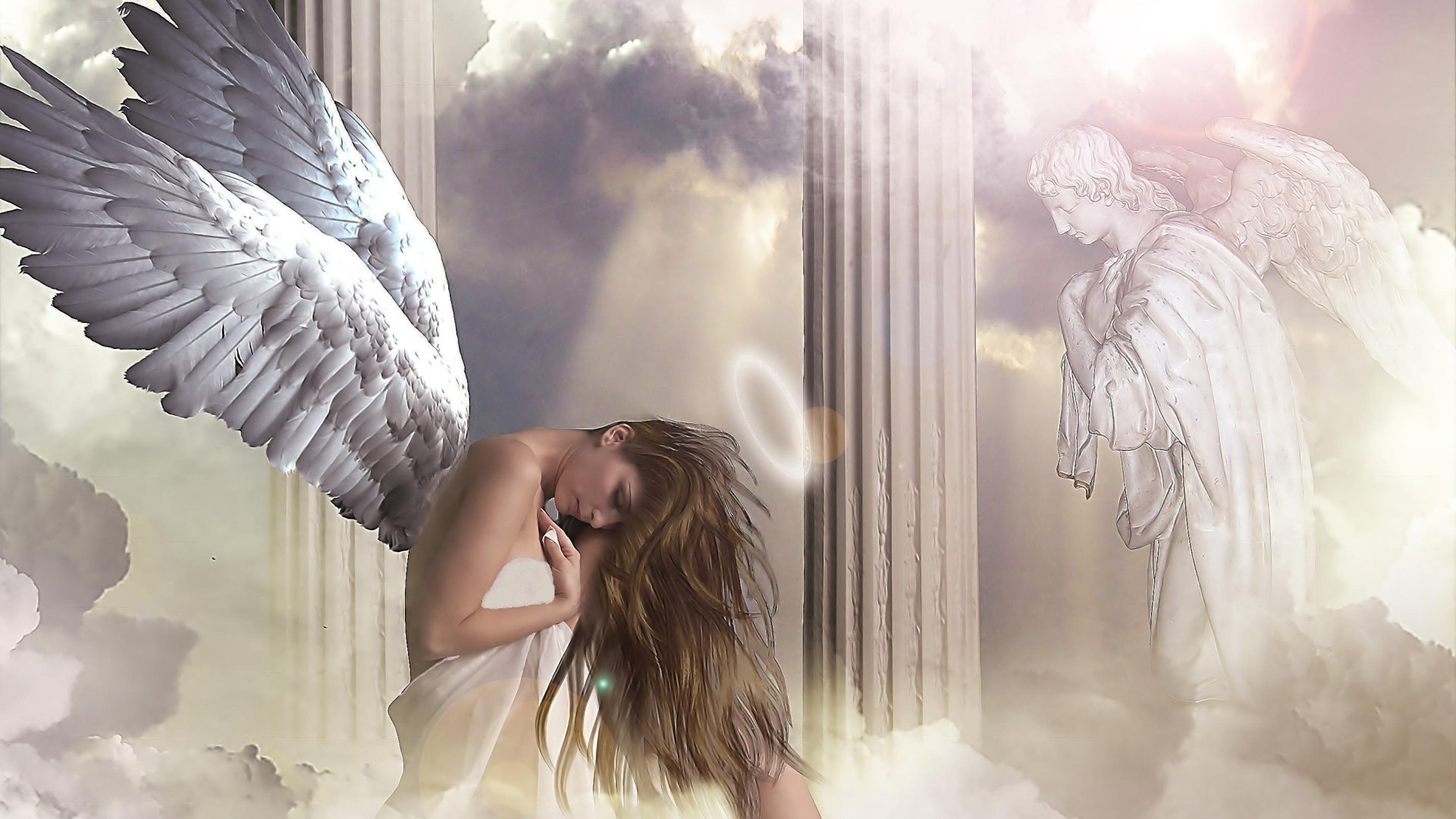 Sad Fairy Angel Wallpaper