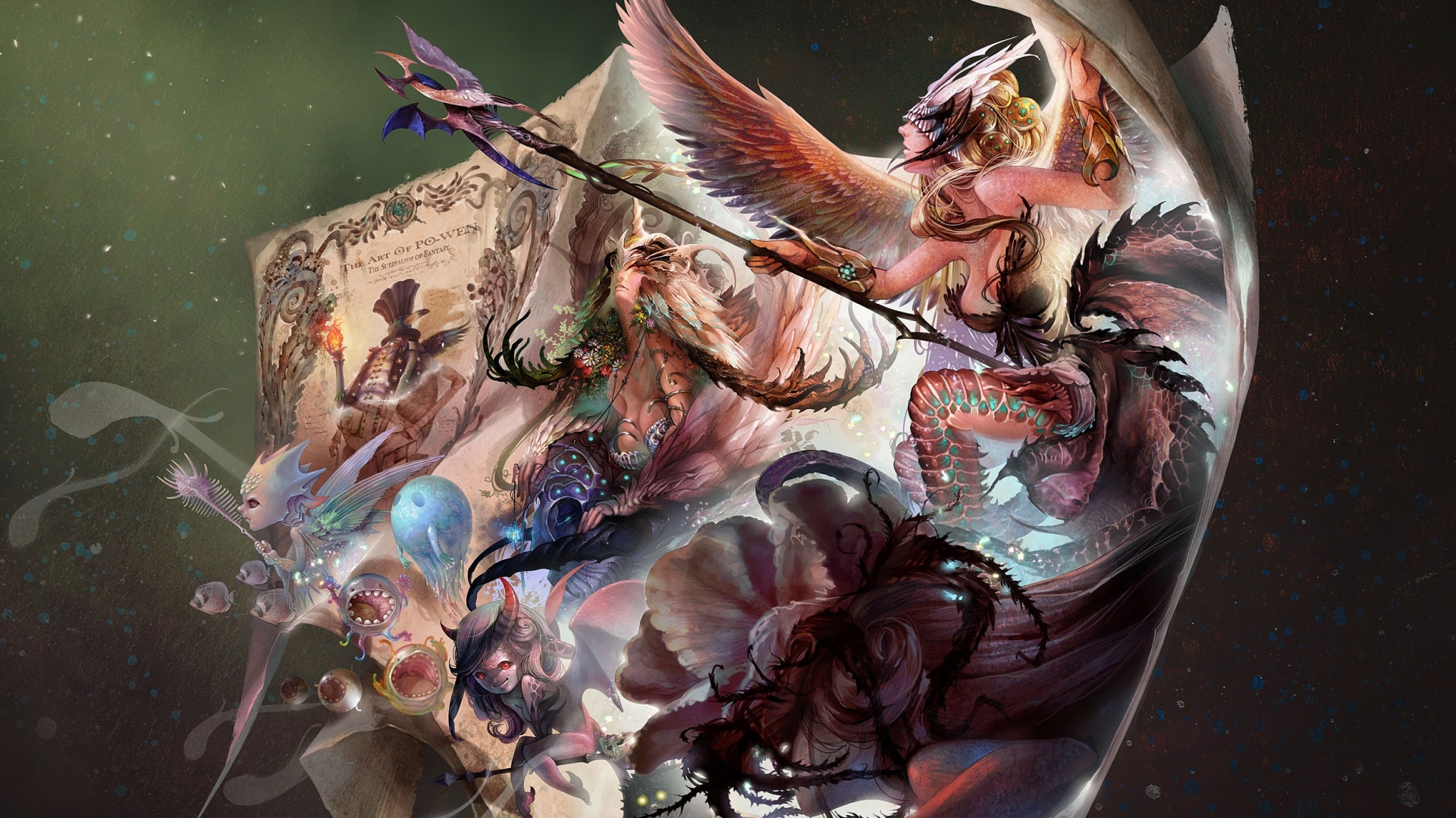 Download Fantasy Woman HD Wallpaper