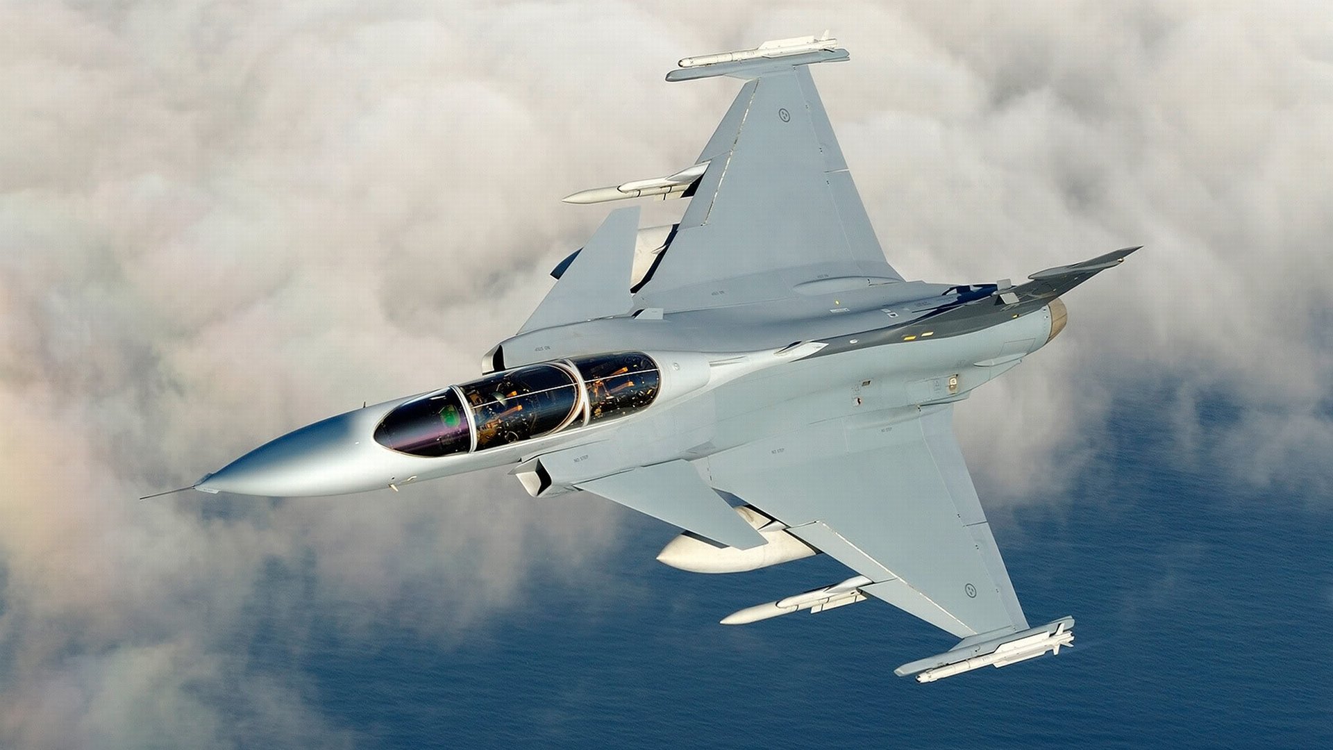 Download Military Saab JAS 39 Gripen HD Wallpaper