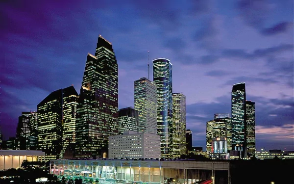 Texas skyscraper city man made Houston HD Desktop Wallpaper | Background Image