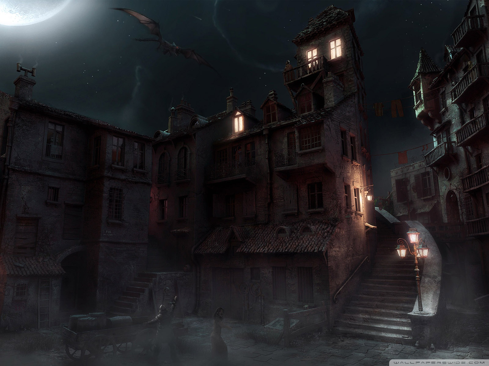 Dark City HD Wallpaper | Background Image