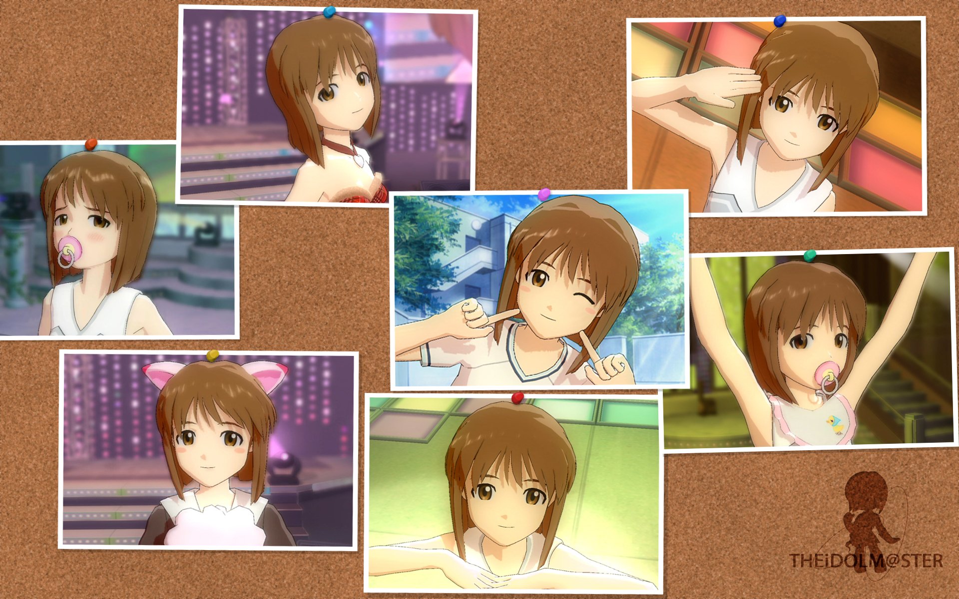 Download Yukiho Hagiwara Anime The IDOLM@STER HD Wallpaper