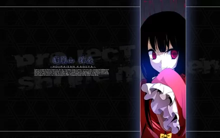 Kaguya Houraisan Anime Touhou HD Desktop Wallpaper | Background Image