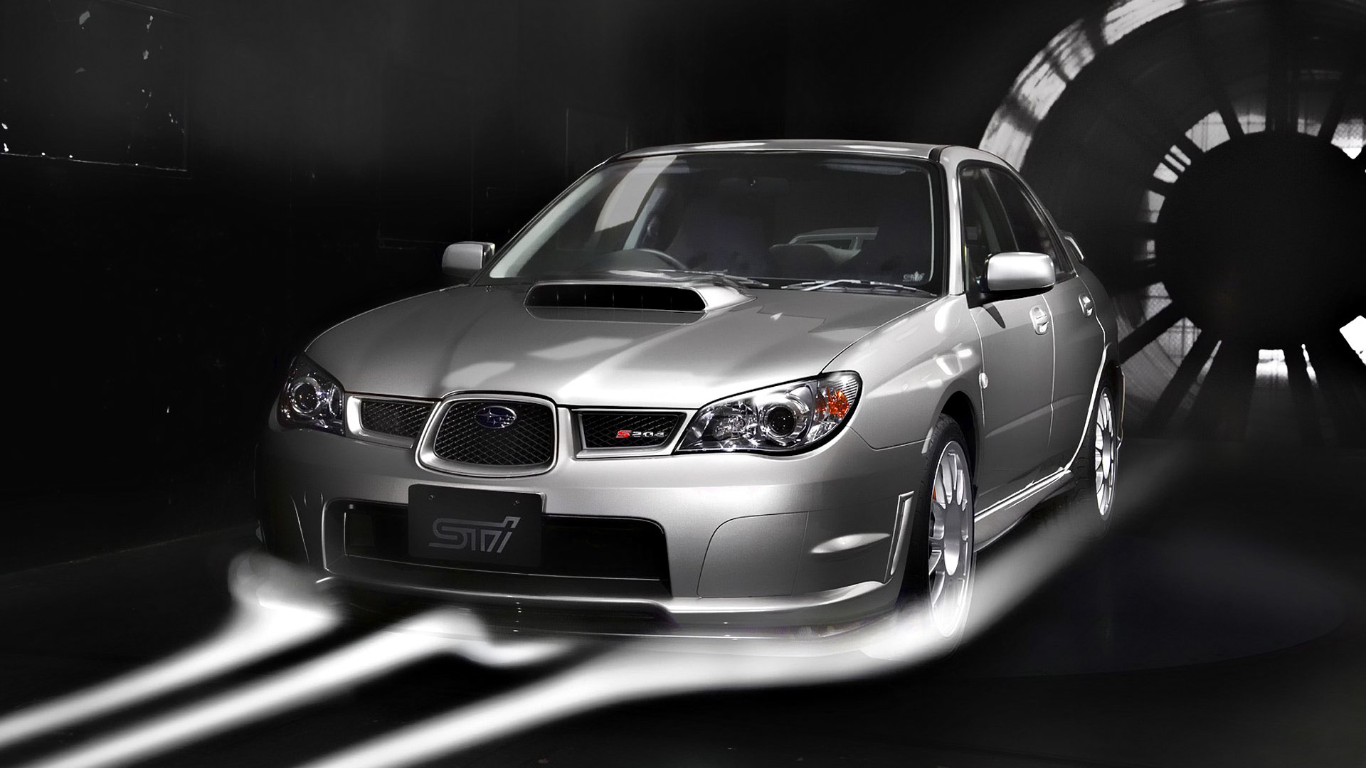 Download Tunnel Subaru Impreza Subaru Vehicle Car HD Wallpaper