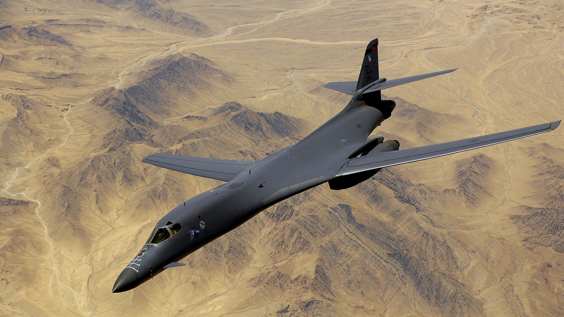 Download Military Rockwell B-1 Lancer HD Wallpaper