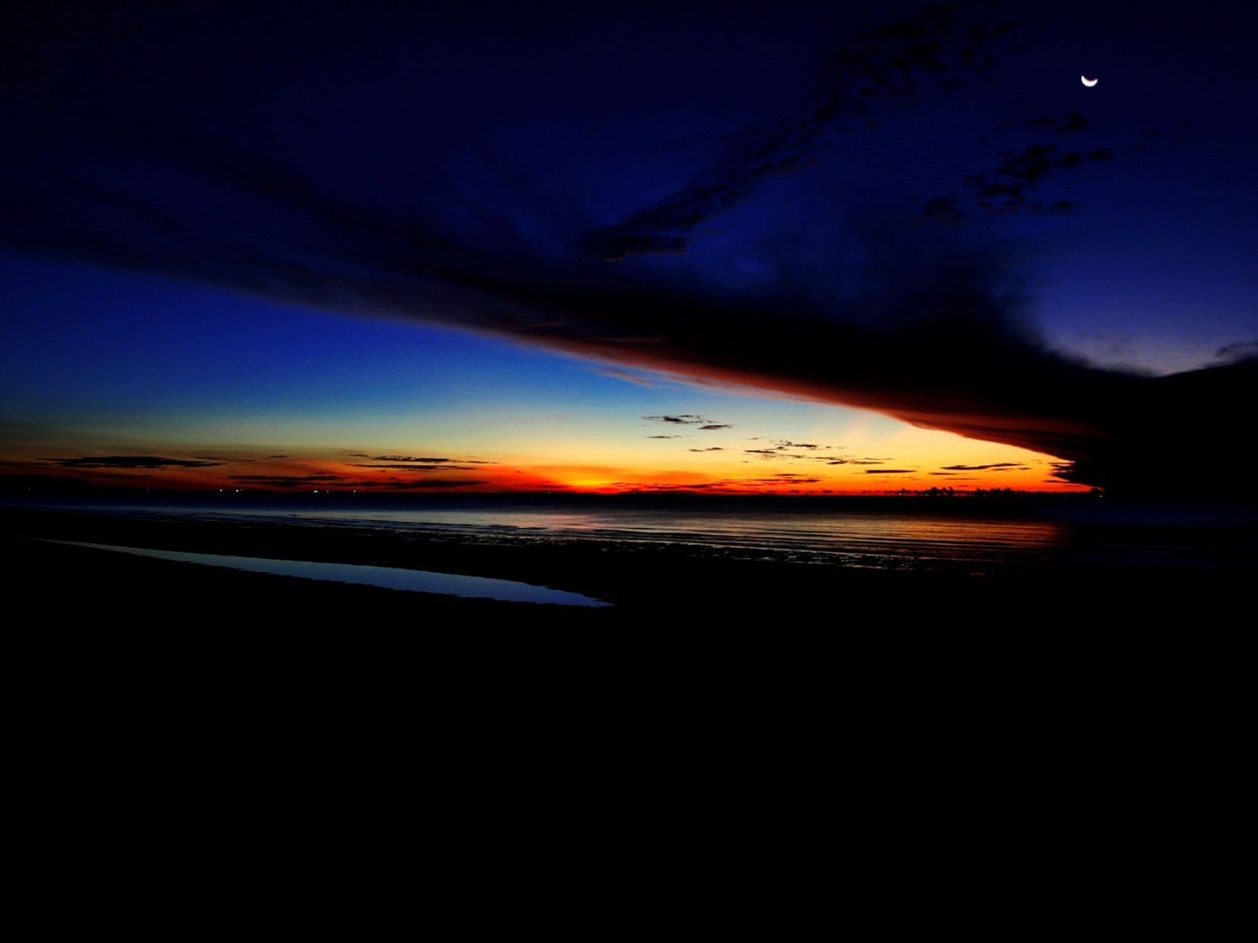 Download Nature Sunset Wallpaper | 1400x1050 | Wallpaper Abyss