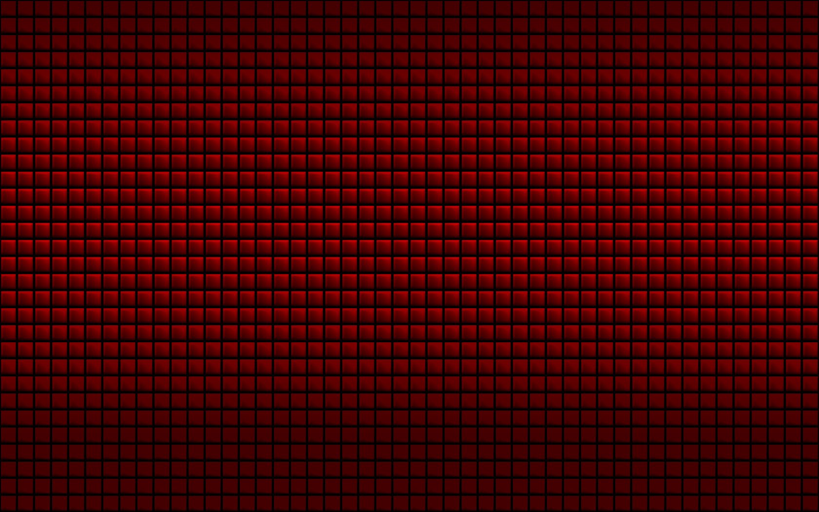 HD PC desktop wallpaper and background — abstract pattern of deep red glossy square tiles forming a subtle gradient and 3D grid.