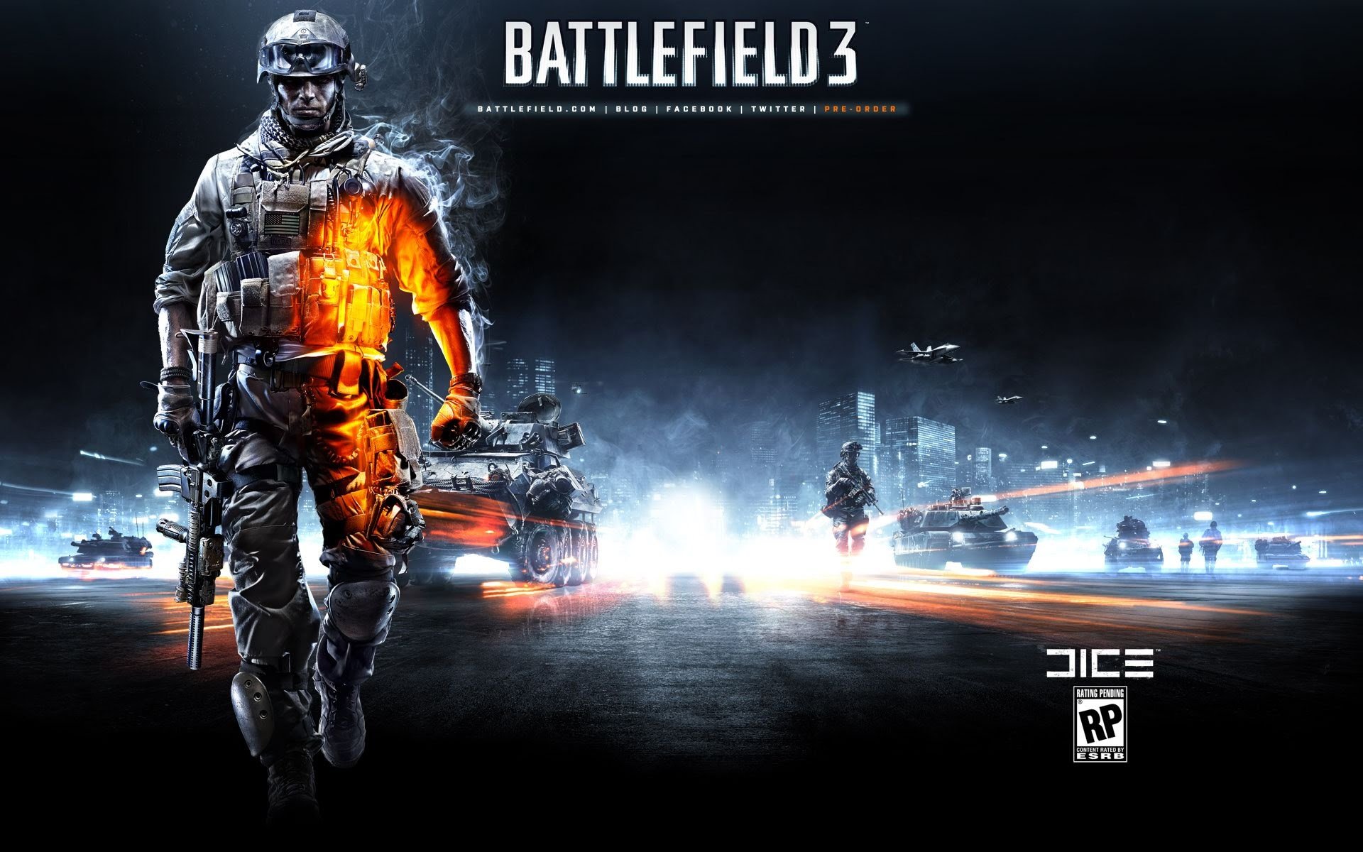 Download Video Game Battlefield 3 HD Wallpaper