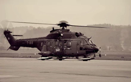  Eurocopter AS332 Super Puma of the Swiss Air Force