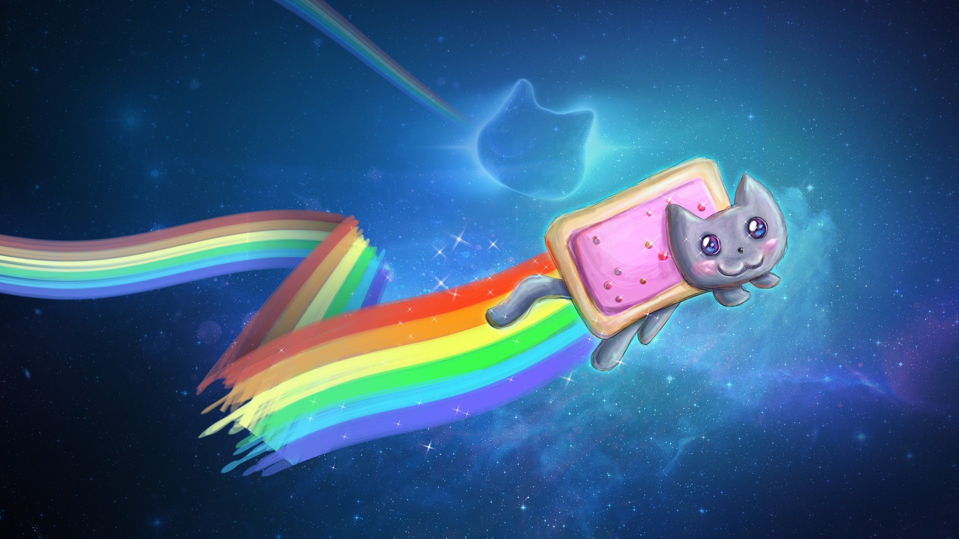 Funny Nyan Cat HD Wallpaper | Background Image