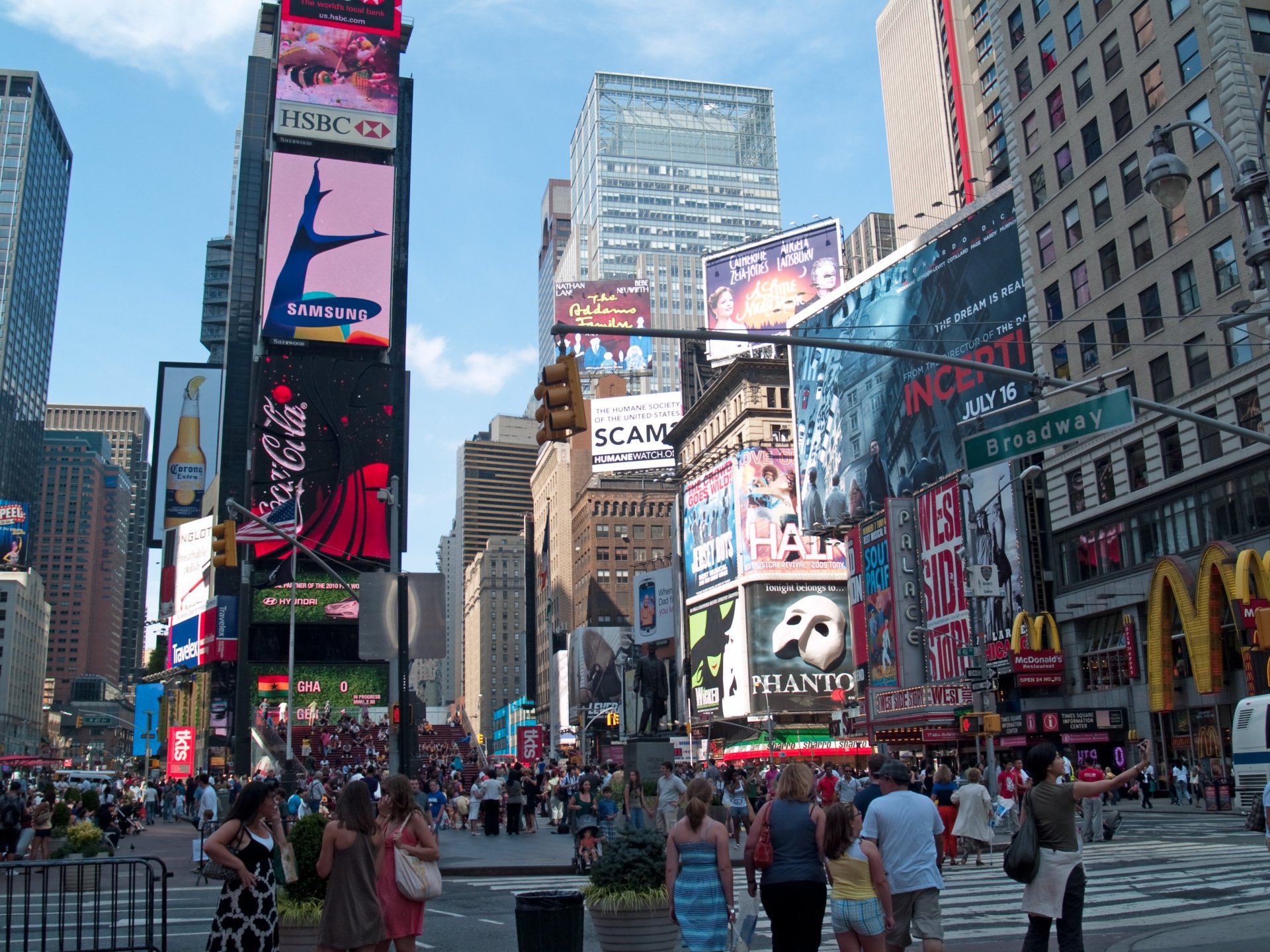 Download Man Made Times Square HD Wallpaper