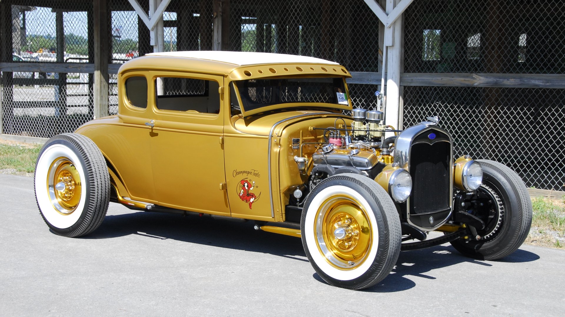Download Vehicle 1930 Ford Coupe HD Wallpaper