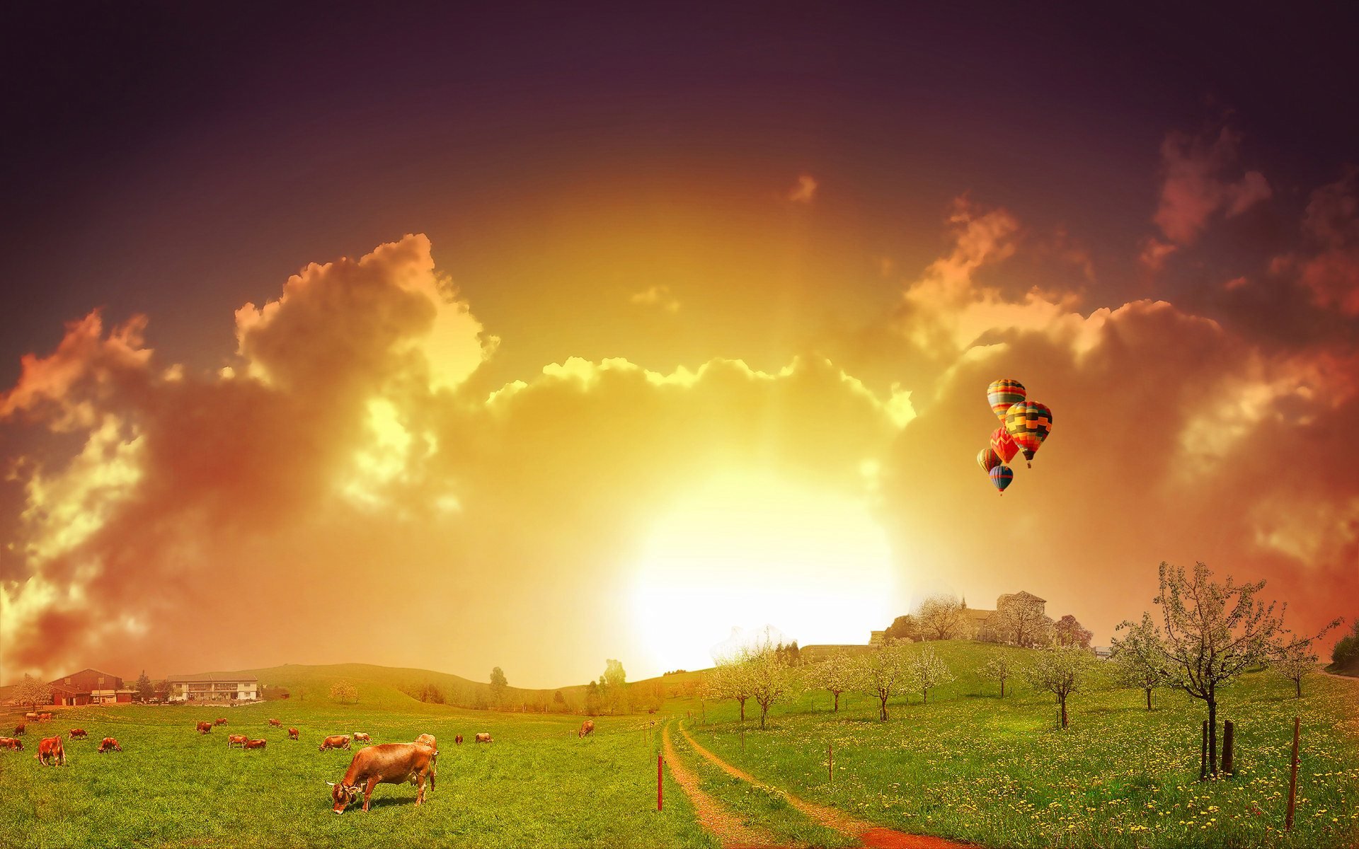 Download Nature A Dreamy World HD Wallpaper