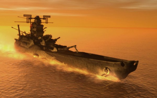 Sci Fi Battleship Yamato HD Wallpaper | Background Image