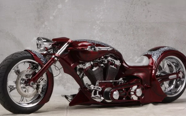 custom motorcycle vehicle chopper HD Desktop Wallpaper | Background Image