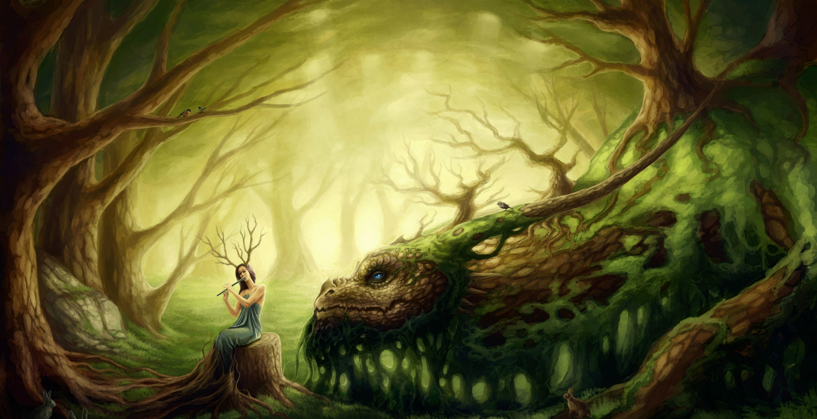 Fantasy Sylvan HD Wallpaper | Background Image