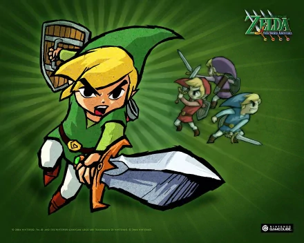 video game The Legend of Zelda: Four Swords Adventures HD Desktop Wallpaper | Background Image
