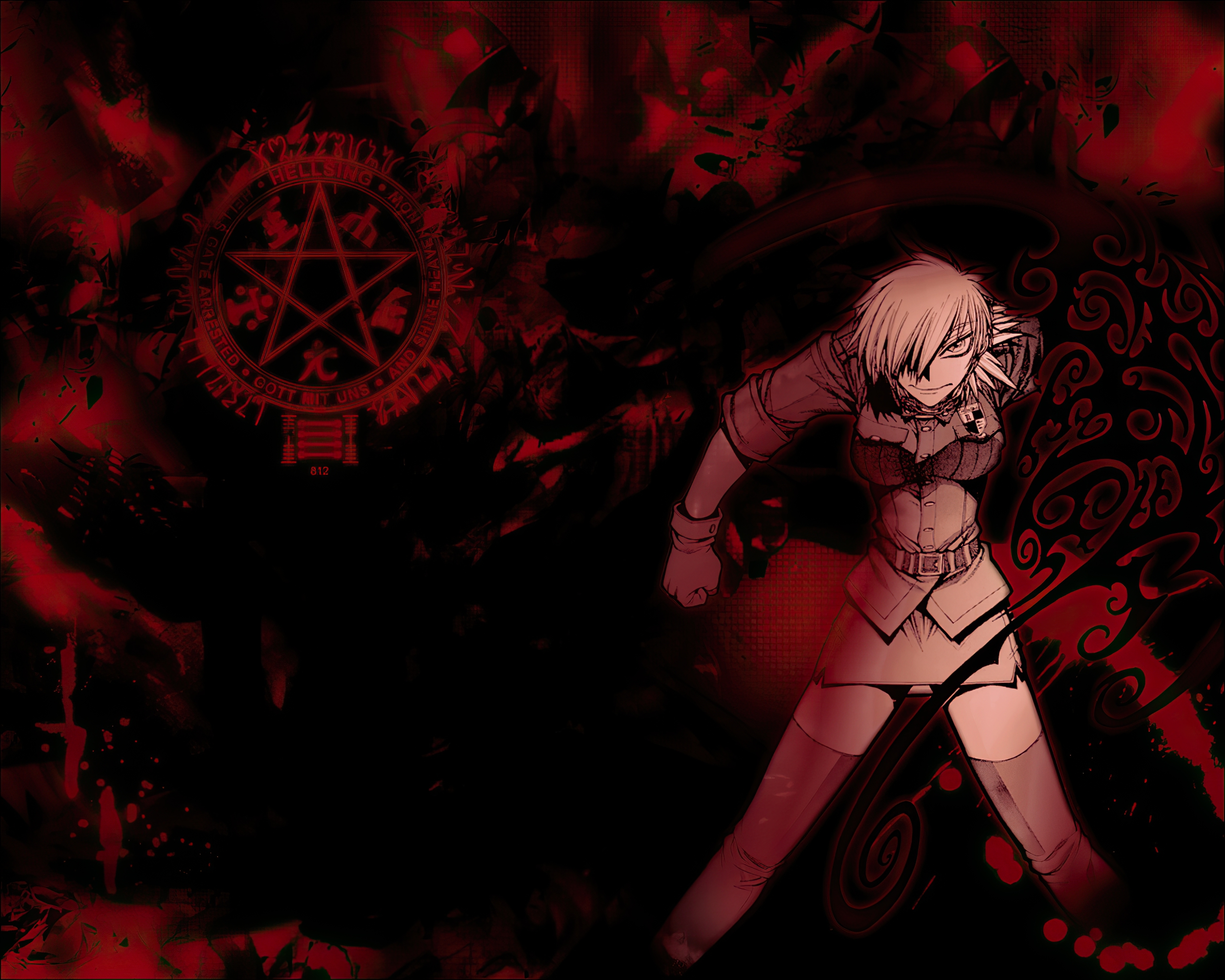Anime Hellsing HD Wallpaper by Kouta Hirano