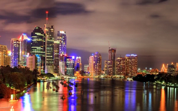 Australia man made Brisbane HD Desktop Wallpaper | Background Image