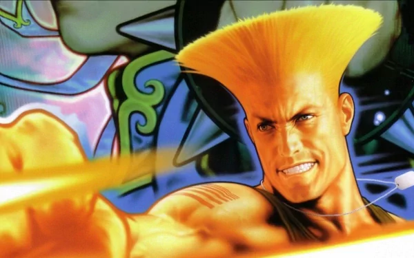 Comic Street Fighter Guile (Street Fighter) HD Desktop Wallpaper | Background Image