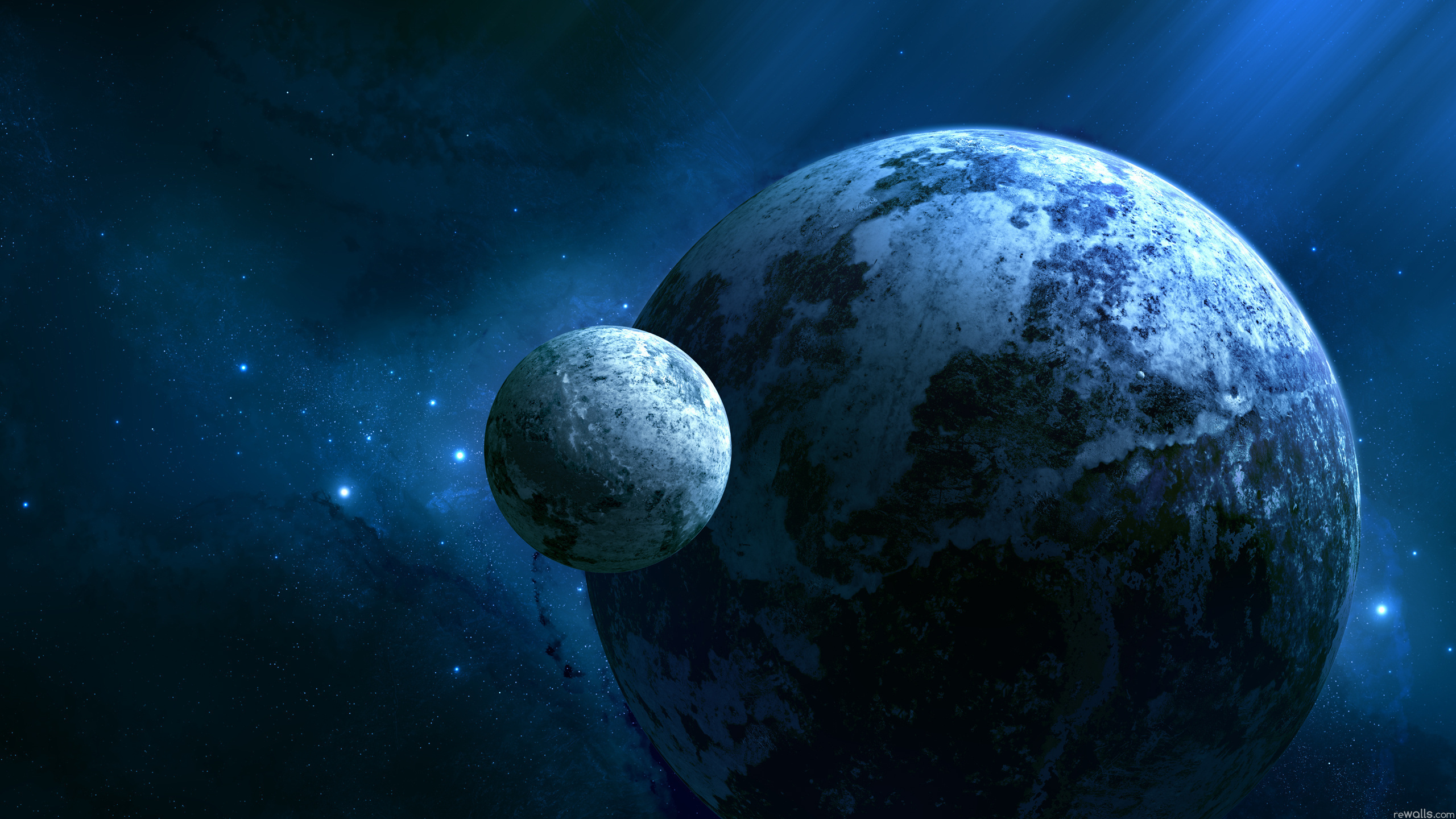 Planets HD Wallpaper | Background Image | 2560x1440 | ID ...
