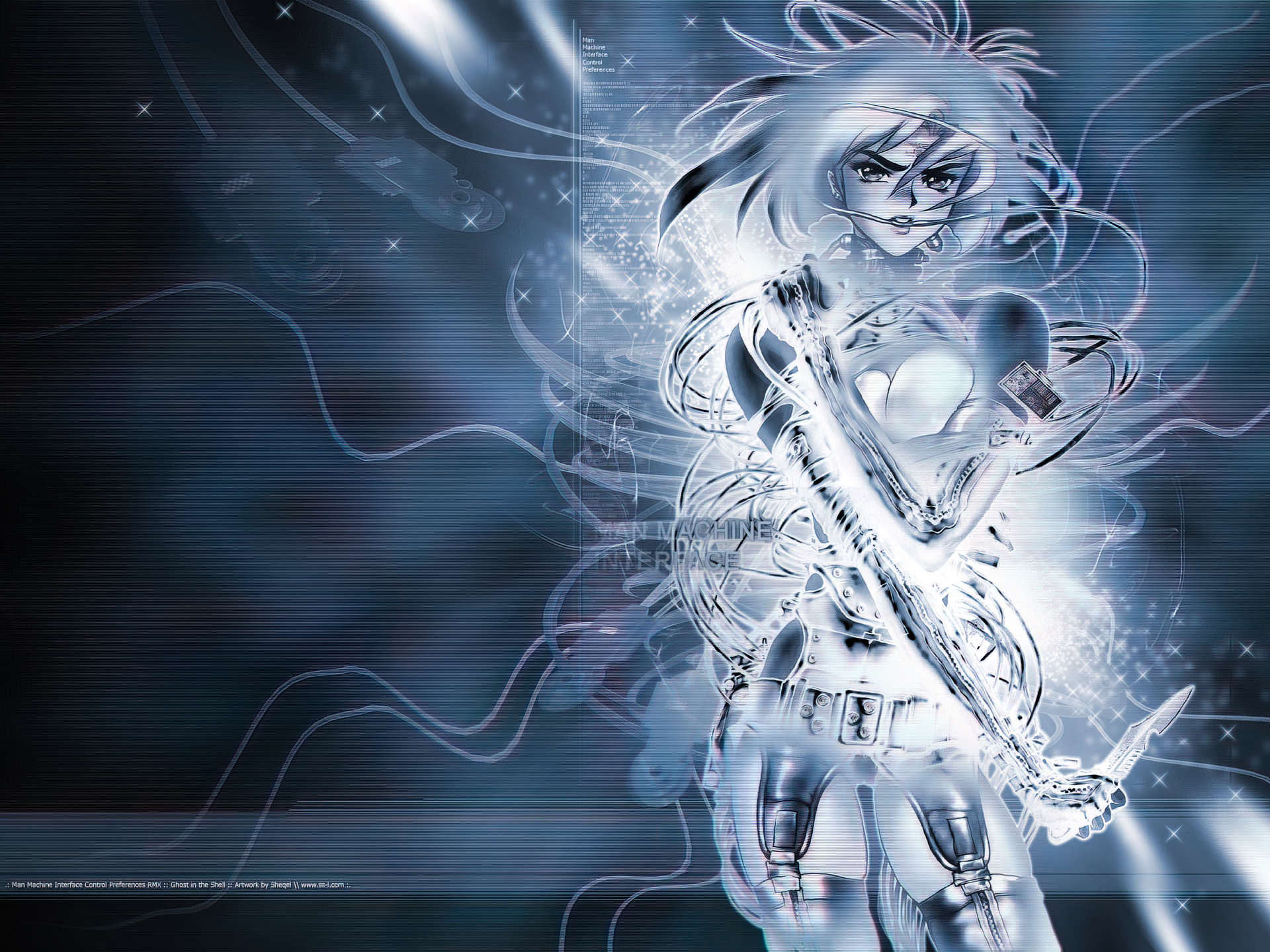 Ghost In The Shell HD Wallpaper by Masamune Shirow