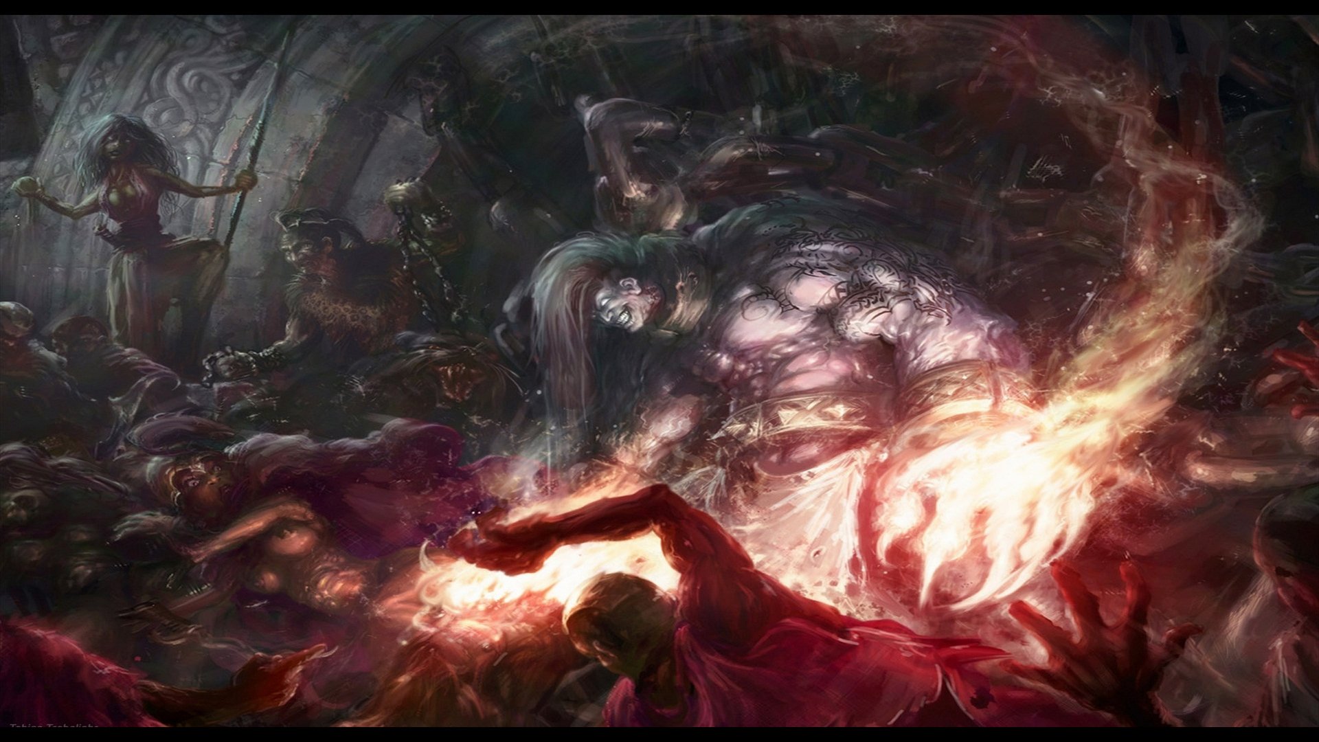 Download Fantasy Dark Dark Fantasy 4k Ultra HD Wallpaper