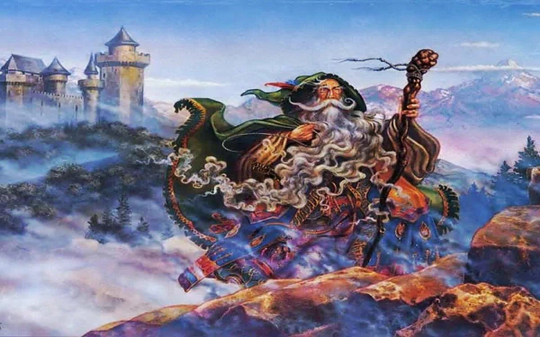 fantasy wizard HD Desktop Wallpaper | Background Image