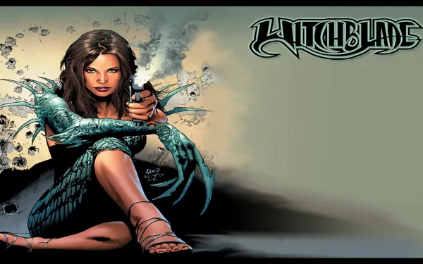 Comic Witchblade HD Desktop Wallpaper | Background Image