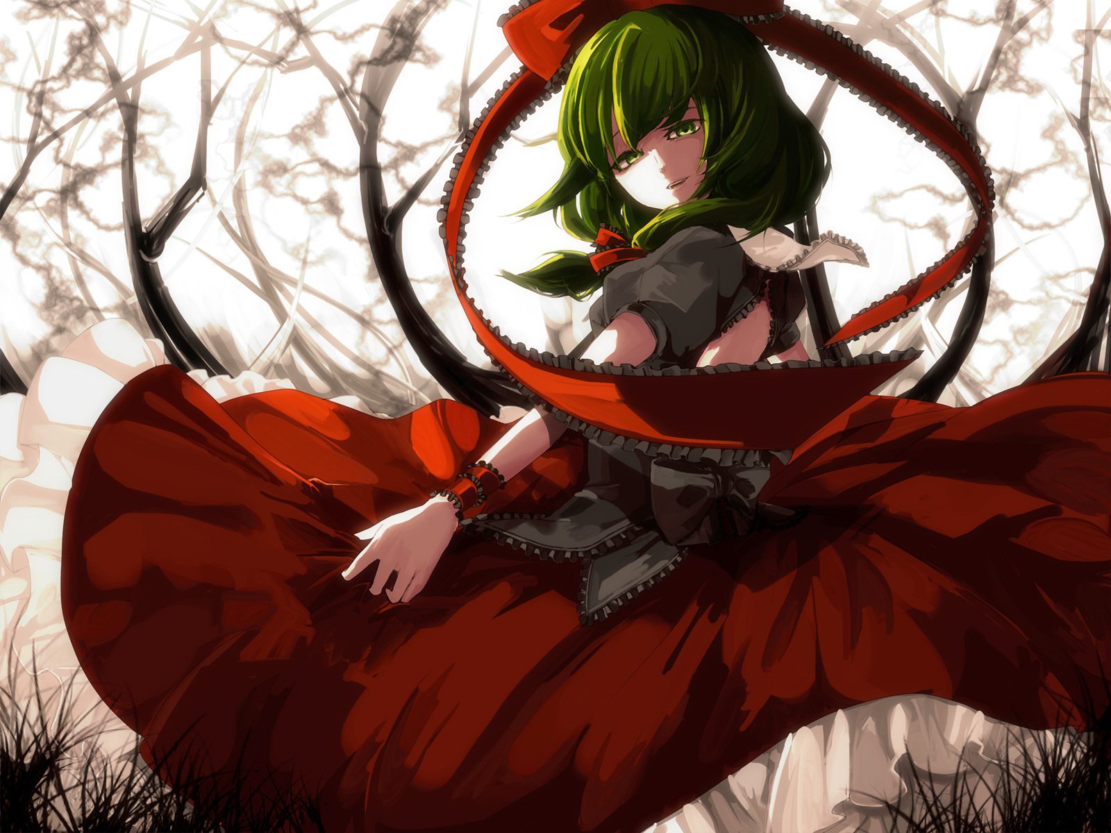 Download Hina Kagiyama Anime Touhou Wallpaper