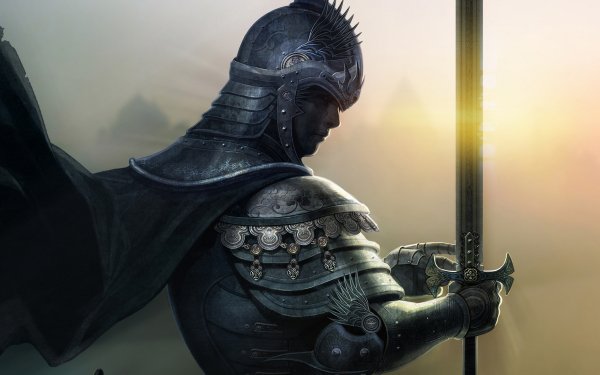 Fantasy Warrior Knight HD Wallpaper | Background Image