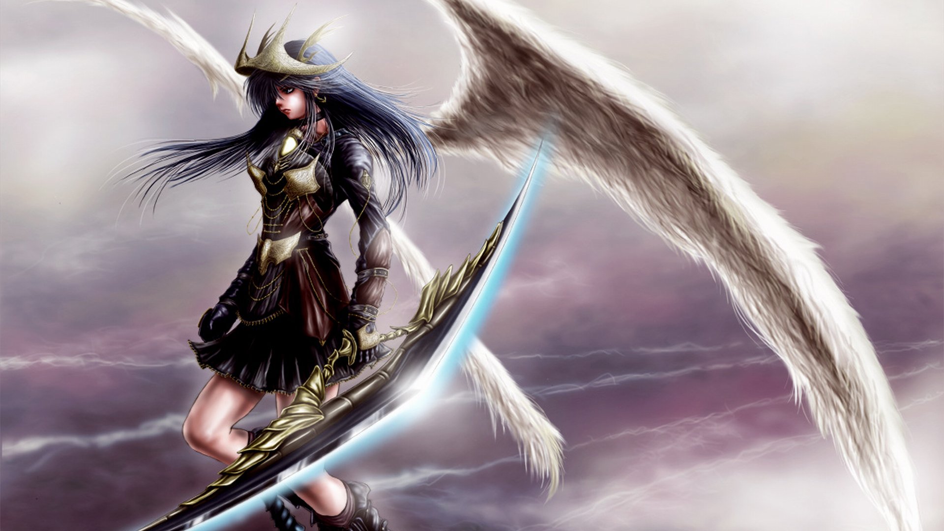 Fantasy Angel Warrior 4k Ultra Hd Wallpaper