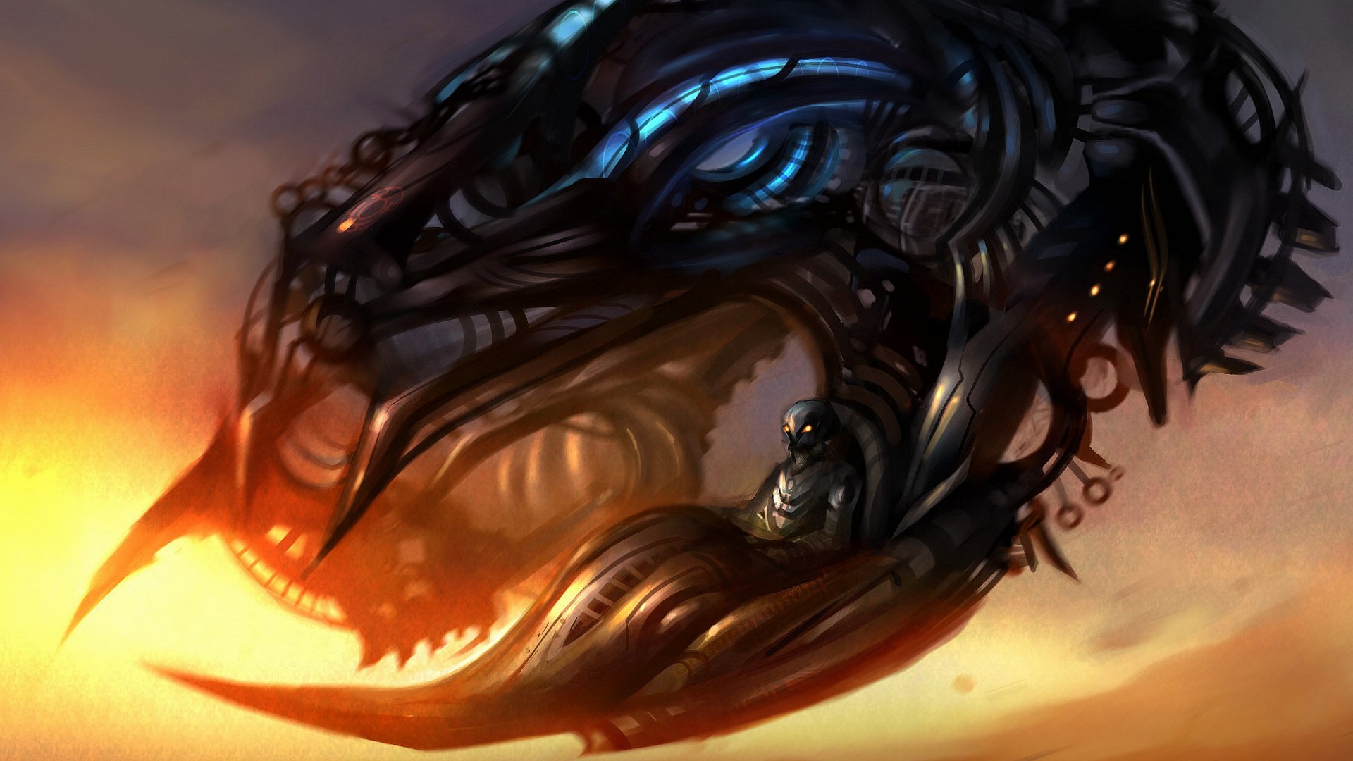 Download Fantasy Sci Fi Spaceship 4k Ultra HD Wallpaper