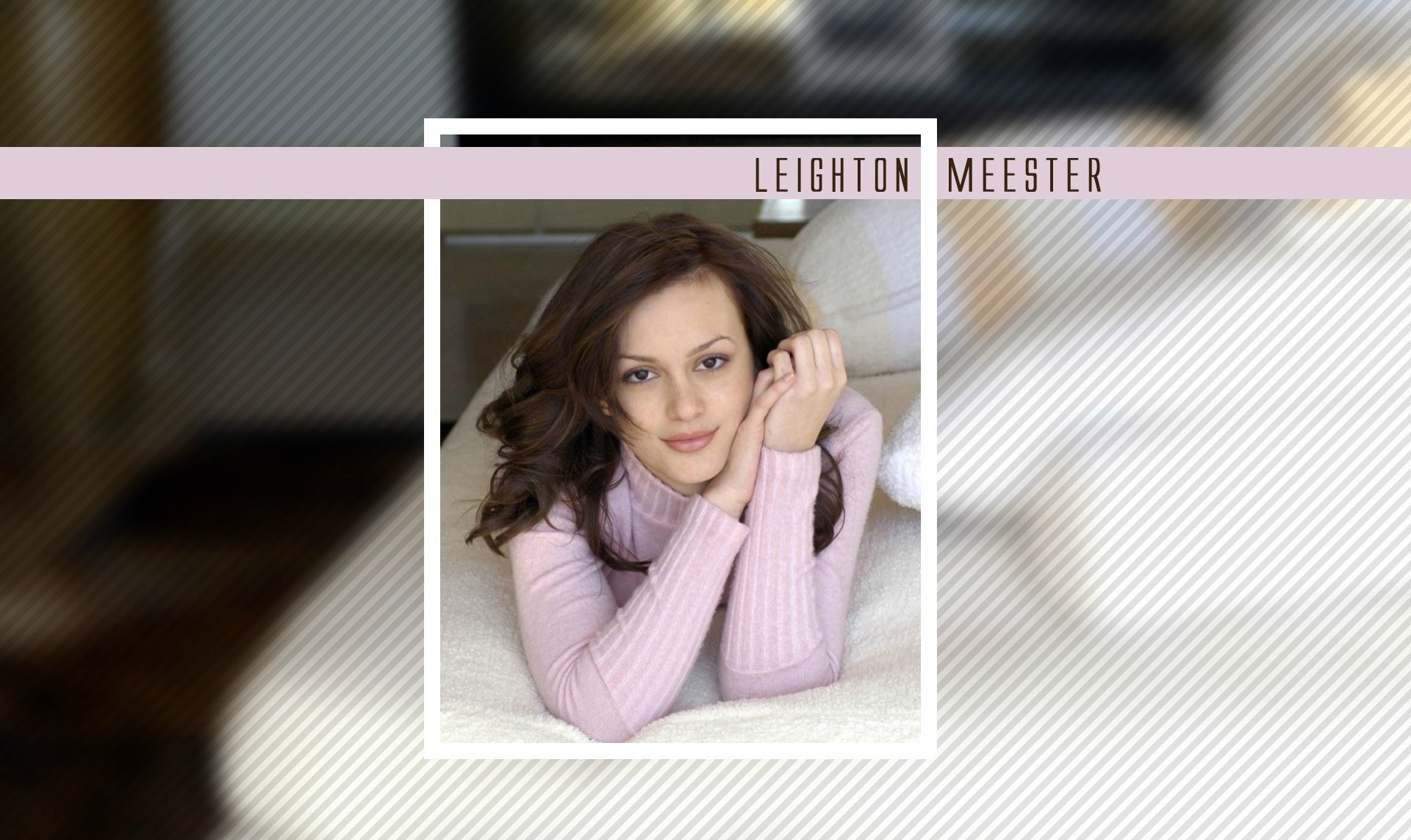 Celebrity Leighton Meester HD Wallpaper | Background Image