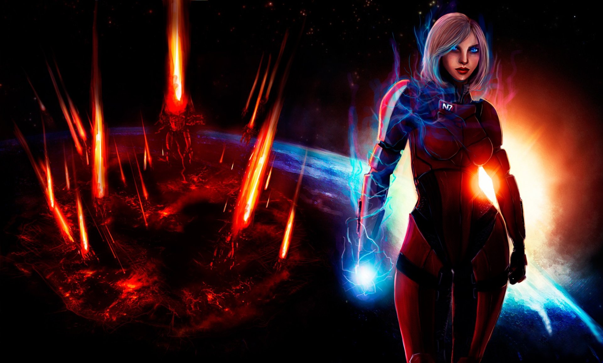 Mass effect живые обои android