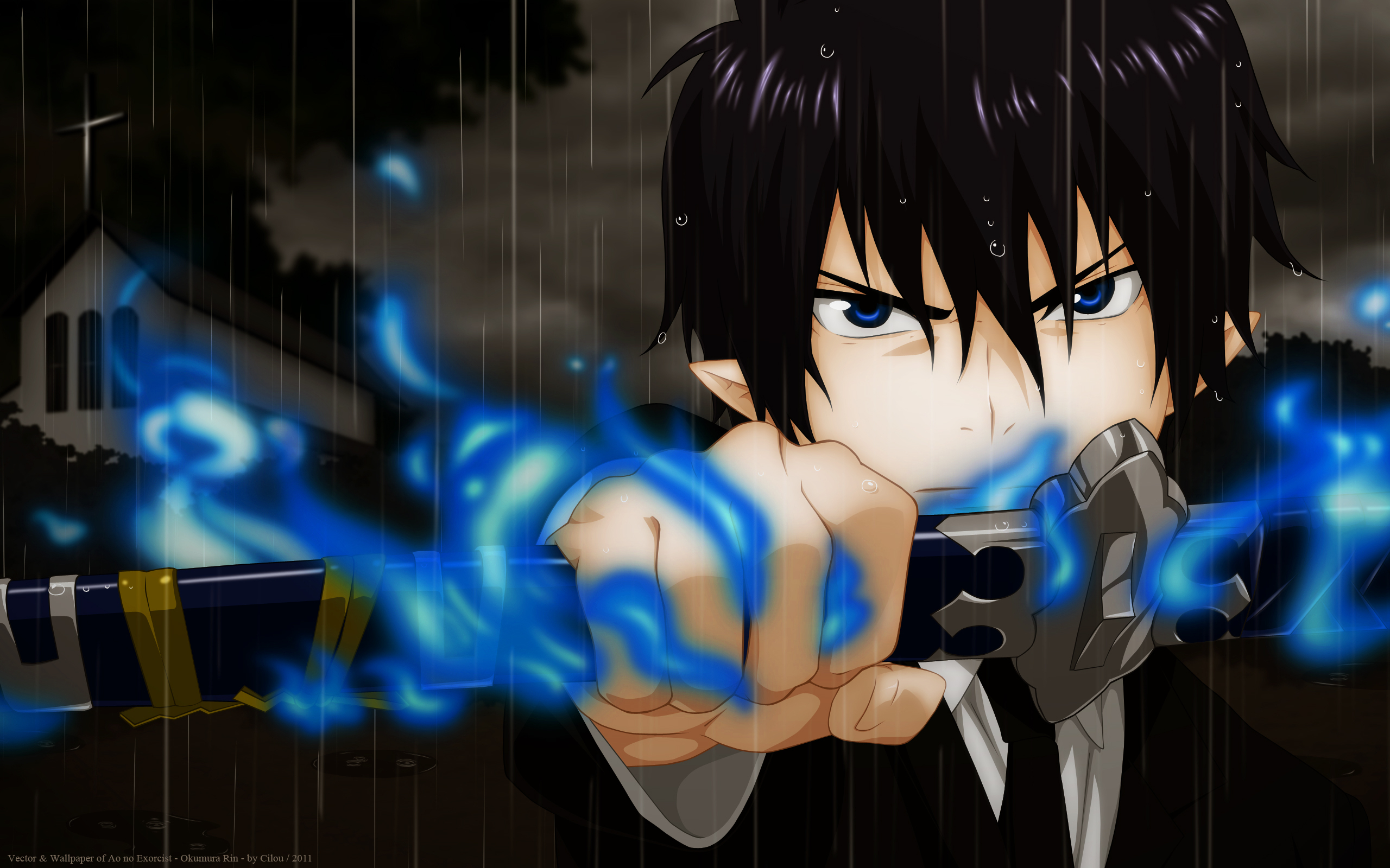 Blue Exorcist HD Wallpaper by Cilou