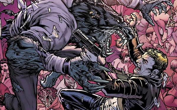 Comic Haunted City HD Desktop Wallpaper | Background Image