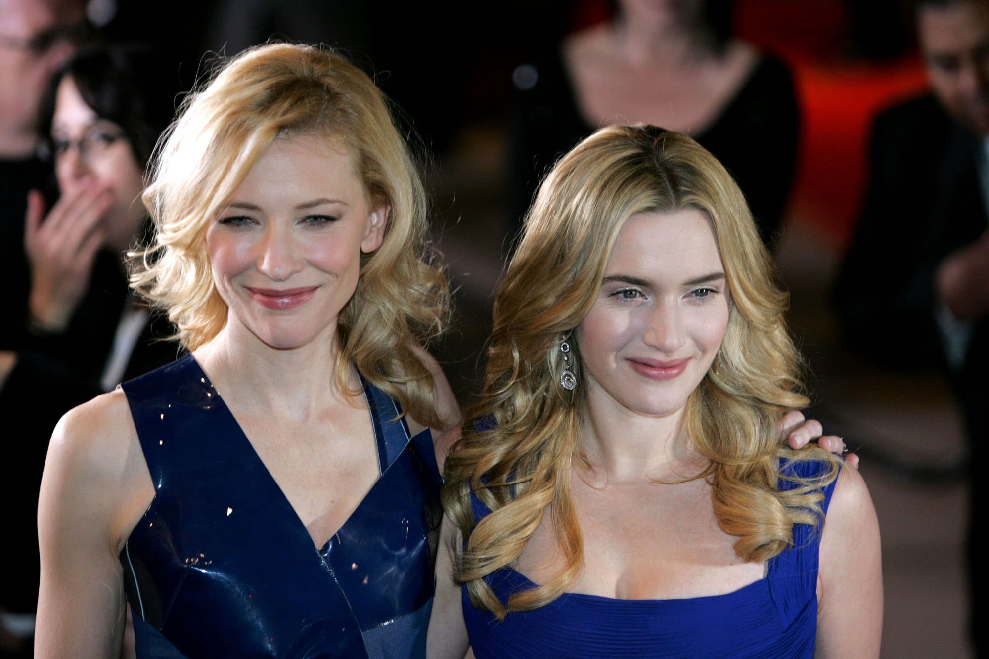 Cate Blanchett and Kate Winslet, iconic actresses, grace the screen together.
