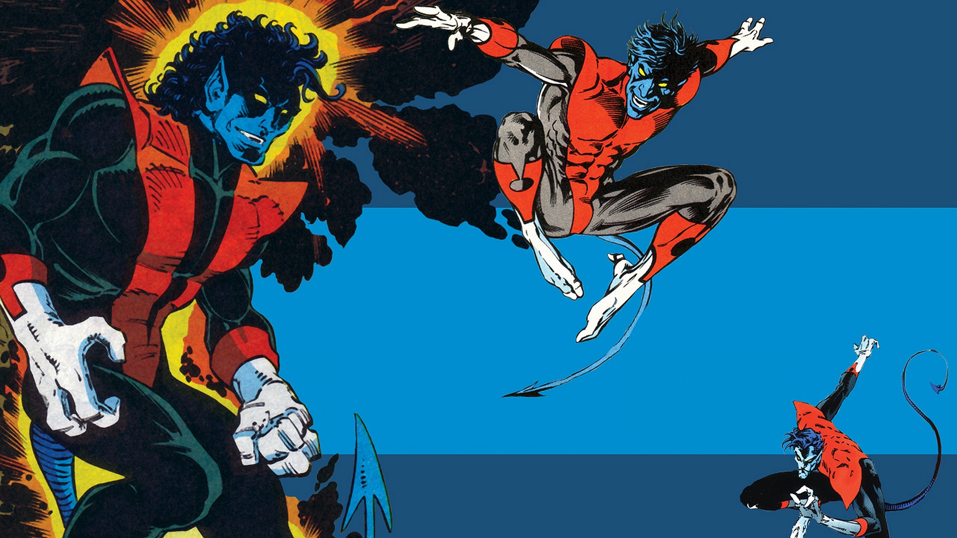 Comics Nightcrawler HD Wallpaper | Background Image