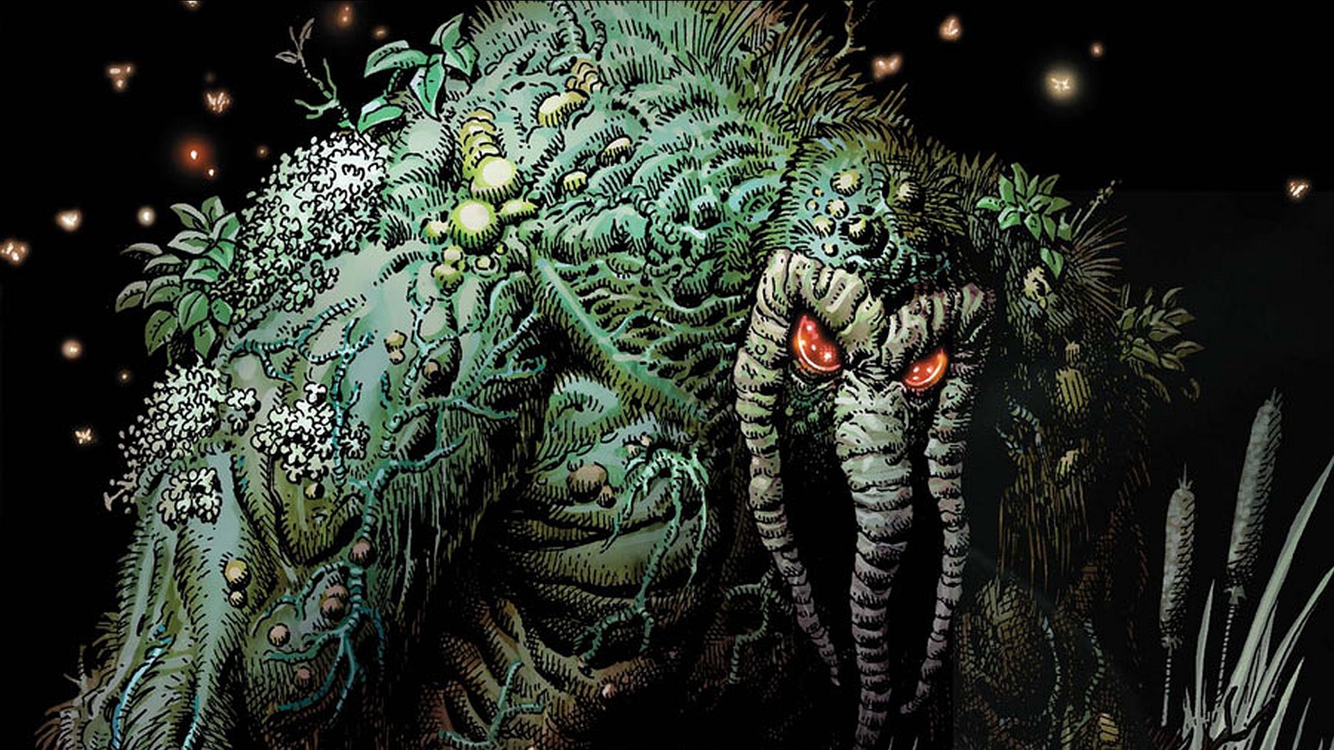 Download Man-Thing Comic Thunderbolts HD Wallpaper