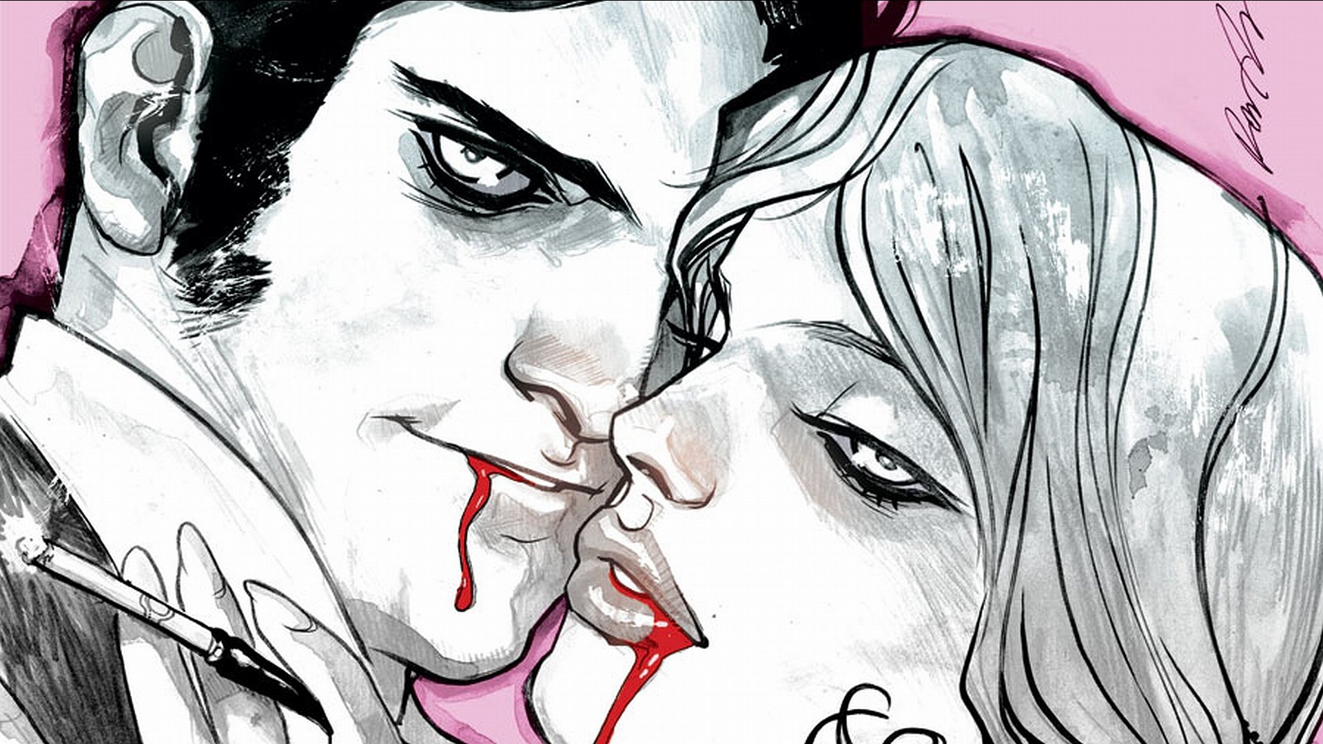 Download Comic American Vampire HD Wallpaper