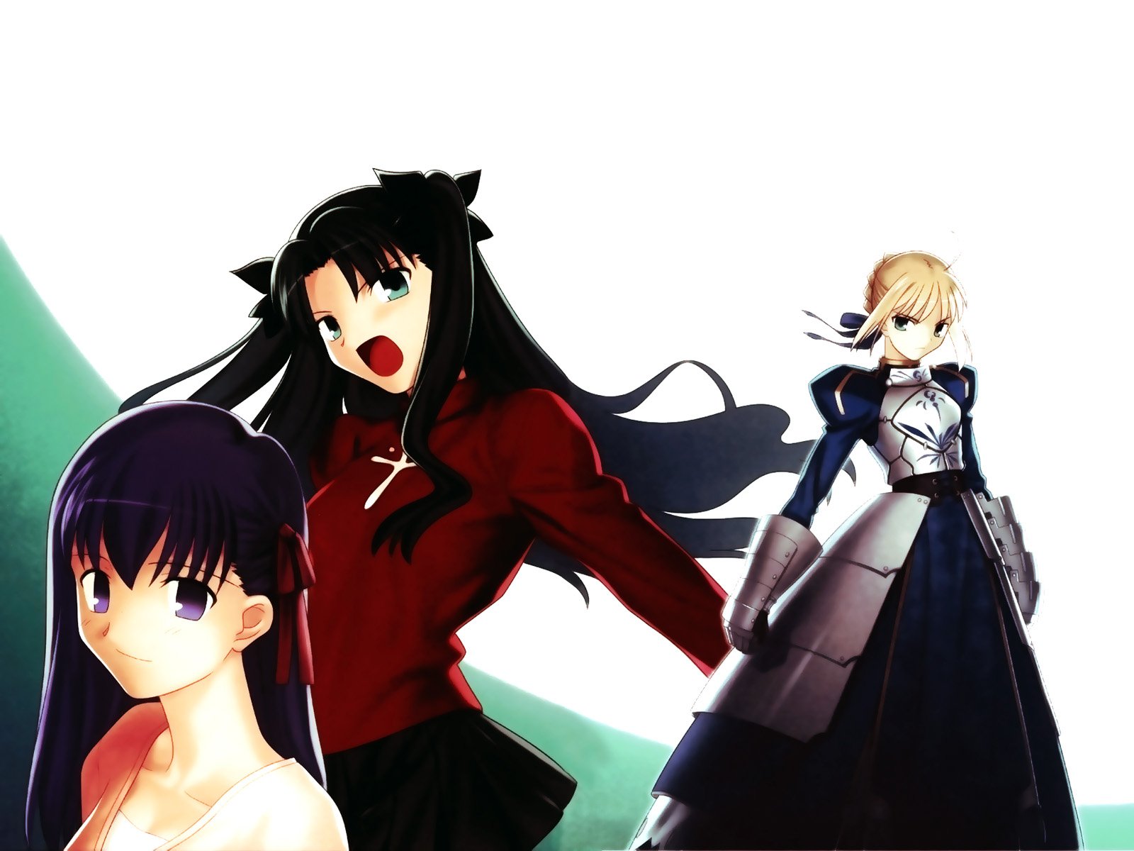 Download Sakura Matou Rin Tohsaka Saber (Fate Series) Anime Fate/Stay ...